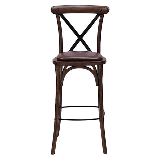 Bristol Bar Chair in Vintage with Bison Espresso Seat Everyday