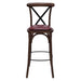 Bristol Bar Chair in Vintage with Bison Bordeaux Seat Everyday