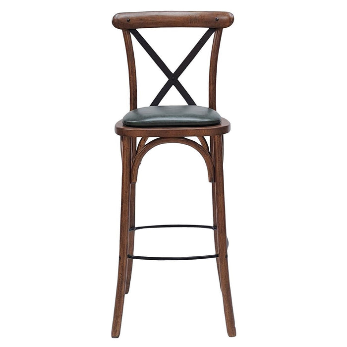 Bristol Bar Chair in Vintage with Bison Cedar Seat Everyday