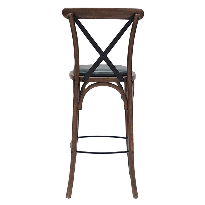 Bristol Bar Chair in Vintage with Bison Cedar Seat Everyday