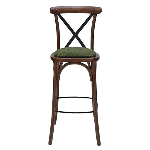 Bristol Bar Chair in Vintage with Shetland Forest Seat Everyday