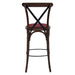 Bristol Bar Chair in Vintage with Shetland Scarlett Seat Everyday