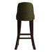 Kilsby Bar Chair in Dark Walnut with Shetland Forest Seat Everyday