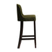 Kilsby Bar Chair in Dark Walnut with Shetland Forest Seat Everyday