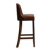 Kilsby Bar Chair in Vintage with Bison Espresso Seat Everyday