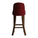Kilsby Bar Chair in Vintage with Bison Bordeaux Seat Everyday
