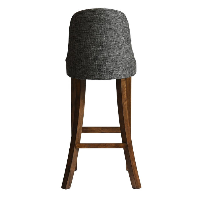 Kilsby Bar Chair in Vintage with Shetland Smoke Seat Everyday