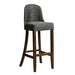 Kilsby Bar Chair in Vintage with Shetland Smoke Seat Everyday