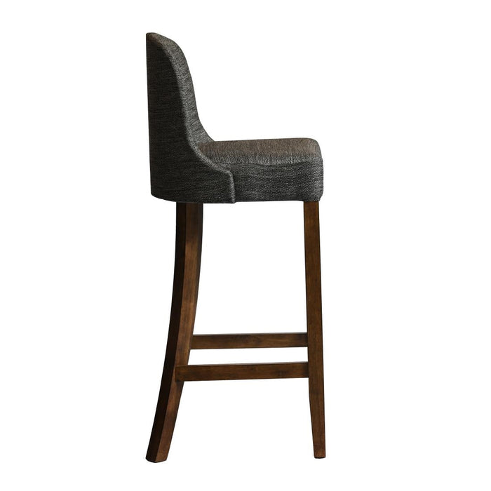 Kilsby Bar Chair in Vintage with Shetland Smoke Seat Everyday