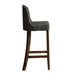 Kilsby Bar Chair in Vintage with Shetland Smoke Seat Everyday