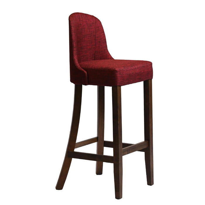 Kilsby Bar Chair in Vintage with Shetland Scarlett Seat Everyday