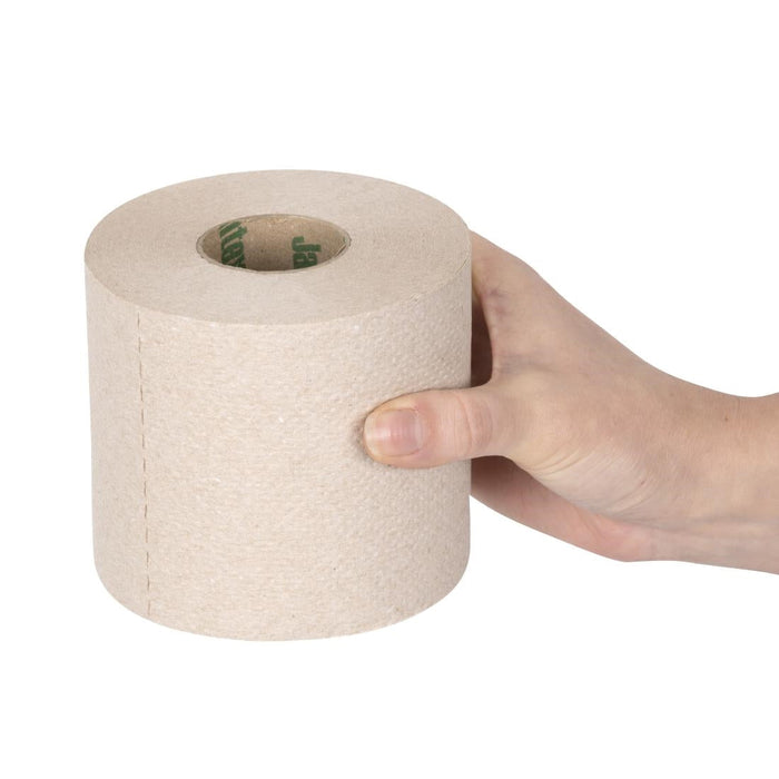 Jantex Green 100% Recycled Toilet Roll 3ply 260 Sheets (36 Pack) Jantex