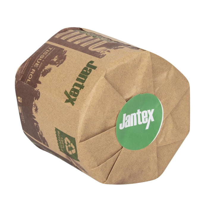 Jantex Green 100% Recycled Wrapped Toilet Roll 3ply 260 Sheets (36 Pack) Jantex