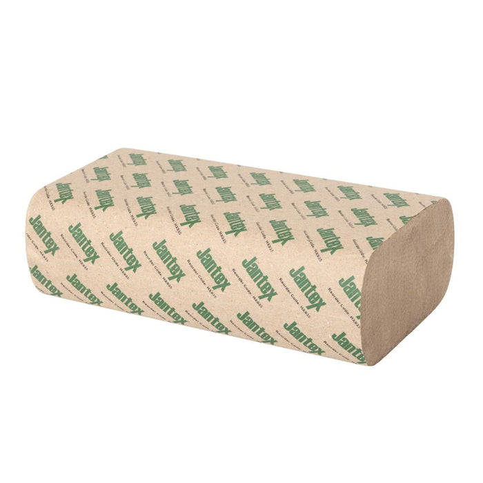 Jantex Green 100% Recycled Z Fold Hand Towels 2ply (2250 Sheets) Jantex