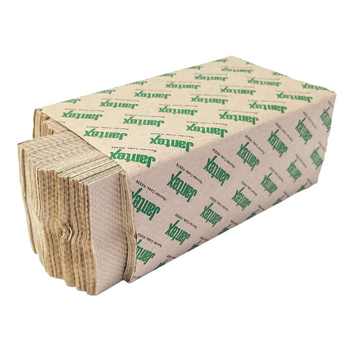 Jantex Green 100% Recycled C Fold Hand Towels 2ply (2250 Sheets) Jantex