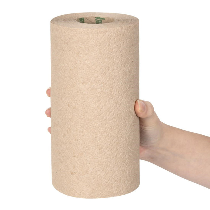 Jantex Green 100% Recycled Kitchen Roll 75 Sheets (24 Pack) Jantex