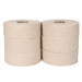 Jantex Green 100% Recycled Jumbo Roll Refill 2ply 300m (6 Pack) Jantex