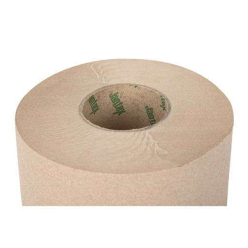 Jantex Green 100% Recycled Mini Jumbo Roll Refill 2ply - 150m (12 Pack) Jantex