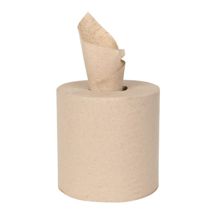 Jantex Green 100% Recycled Centre Feed Roll 2ply - 120m (6 Pack) Jantex