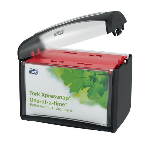 Tork Xpressnap Tabletop Napkin Dispenser Black Tork