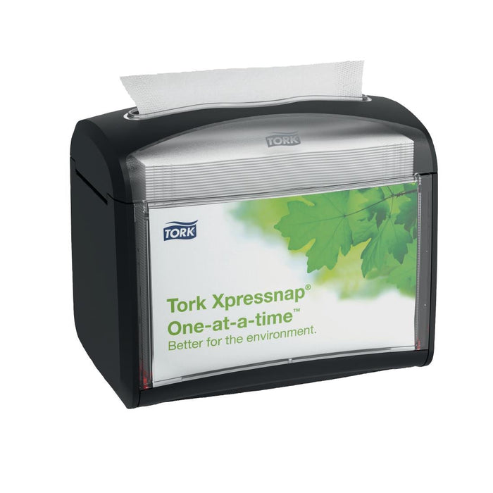 Tork Xpressnap Tabletop Napkin Dispenser Black Tork