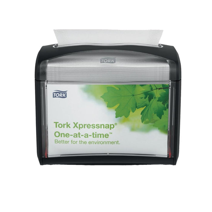Tork Xpressnap Tabletop Napkin Dispenser Black Tork