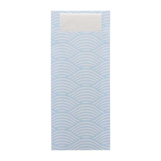 Coastal Pattern | White 2ply Napkin | Pack Quantity: 500
