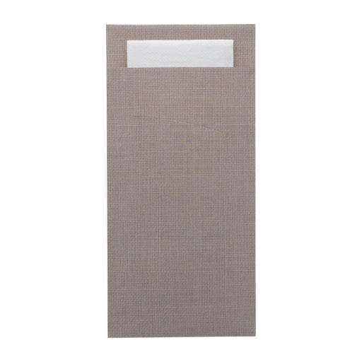 Extra Size | Greige | White Airlaid Napkin | Pack Quantity: 200