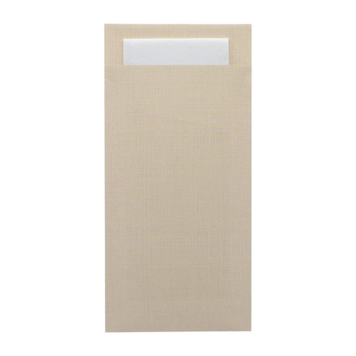 Extra Size | Champagne | White Airlaid Napkin | Pack Quantity: 200