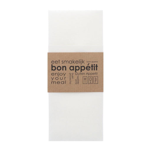 Kangaroo Fold | Airlaid White | Pack Quantity: 50