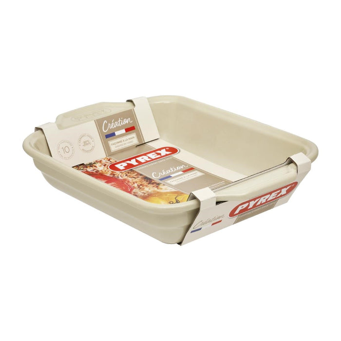 Pyrex Ceramic Rectangular Roasting Dish 370x280mm Pyrex