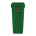 Rubbermaid Slim Jim Bin with Venting Channels Green 60Ltr Slim Jim