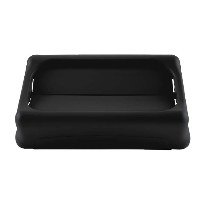 Rubbermaid Slim Jim Swing Black Lid Slim Jim