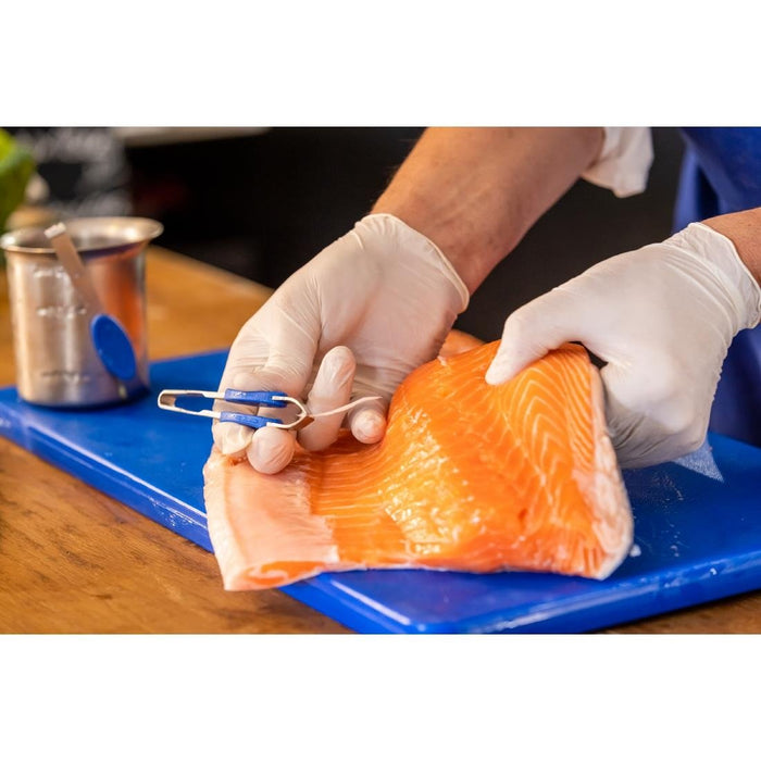 Deglon Angled Fish Bone Tweezers Bevelled Ends 12cm Deglon Sabatier