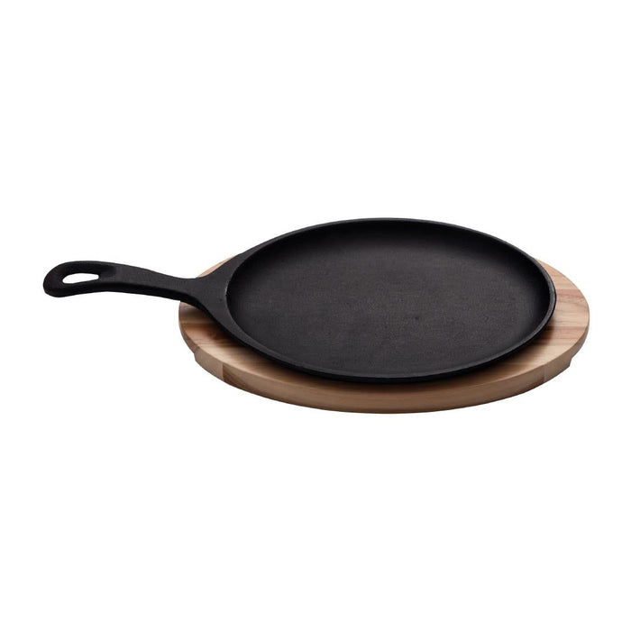 Tramontina Pre-Seasoned Fajita Sizzler 305x185mm Tramontina