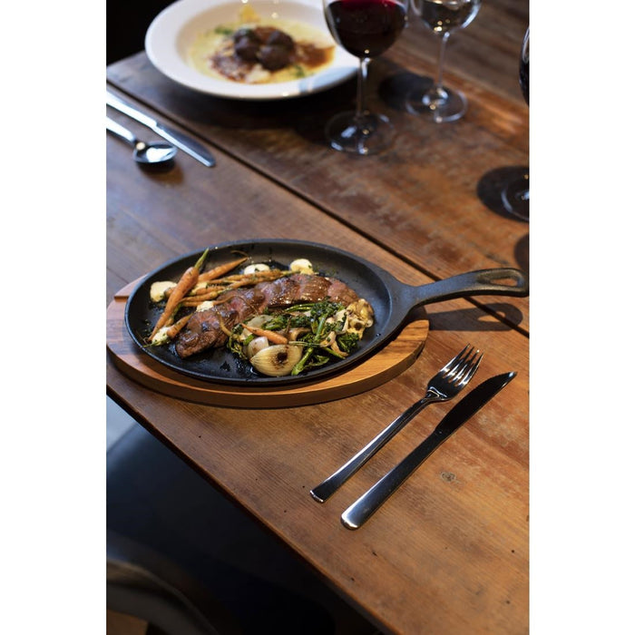 Tramontina Pre-Seasoned Fajita Sizzler 305x185mm Tramontina