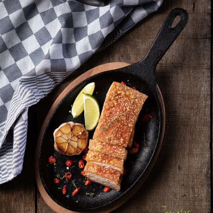 Tramontina Pre-Seasoned Fajita Sizzler 305x185mm Tramontina