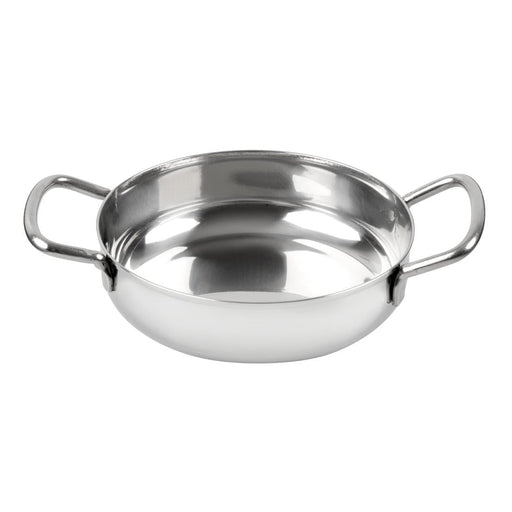Olympia Table Presentation Double Handle Dish Stainless Steel 125mm Olympia