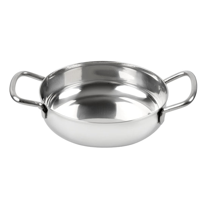 Olympia Table Presentation Double Handle Dish Stainless Steel 125mm Olympia