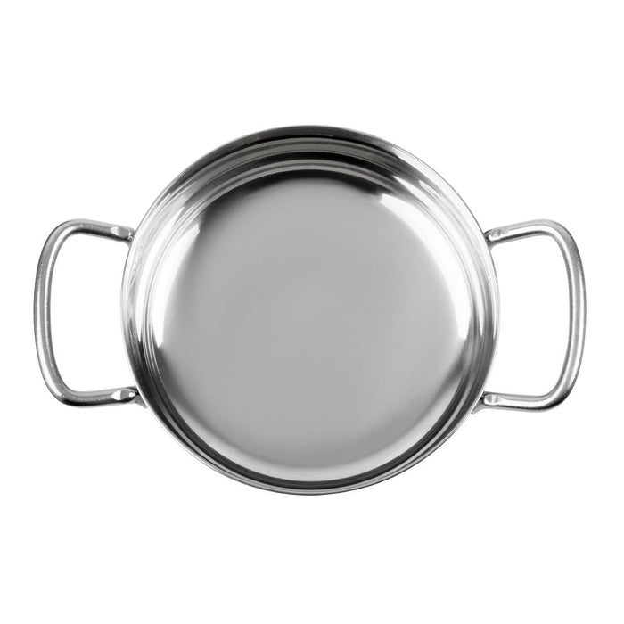Olympia Table Presentation Double Handle Dish Stainless Steel 125mm Olympia