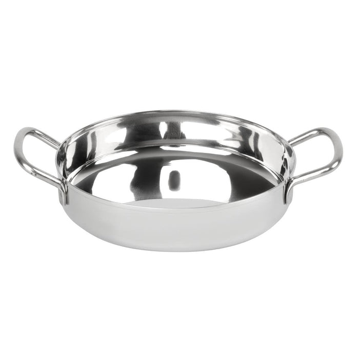 Olympia Table Presentation Double Handle Dish Stainless Steel 180mm Olympia