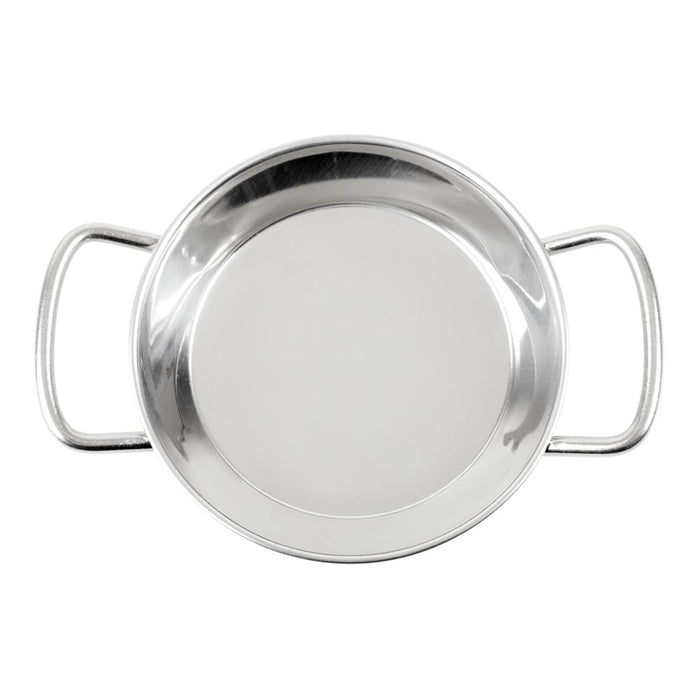 Olympia Table Presentation Mini Paella Pan Stainless Steel 120mm Olympia