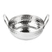 Olympia Table Presentation Hammered Kadai Dish Stainless Steel 170mm Olympia