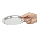 Olympia Round Stainless Steel Tip Tray 150mm Olympia