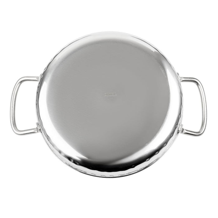 Olympia Table Presentation Handled Dish Stainless Steel Hammered 150mm Olympia