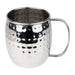 Olympia Barware Hammered Stainless Steel Mug 440ml Olympia
