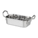 Olympia Table Presentation Rectangular Dish Stainless Steel 140x90mm Olympia