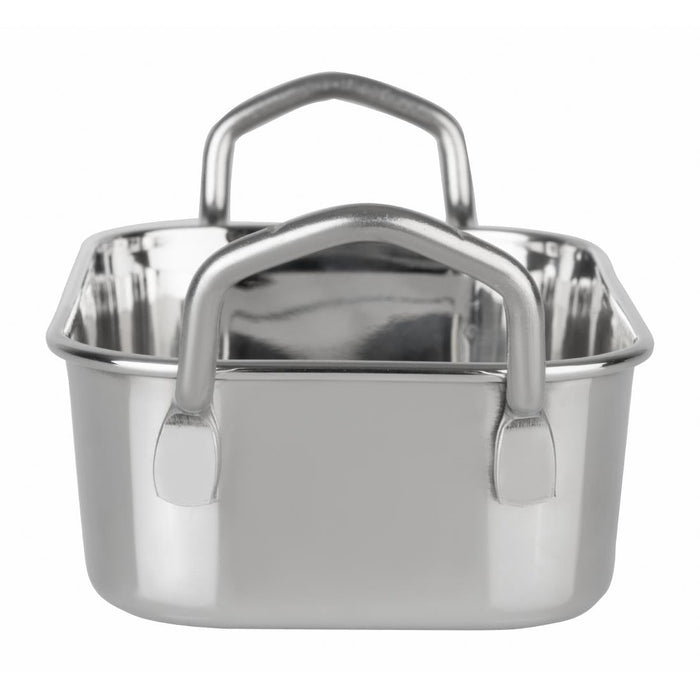 Olympia Table Presentation Rectangular Dish Stainless Steel 140x90mm Olympia