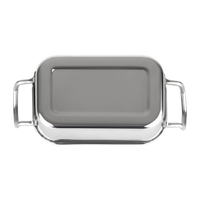 Olympia Table Presentation Rectangular Dish Stainless Steel 140x90mm Olympia