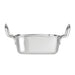 Olympia Table Presentation Square Dish Stainless Steel 115x115mm Olympia